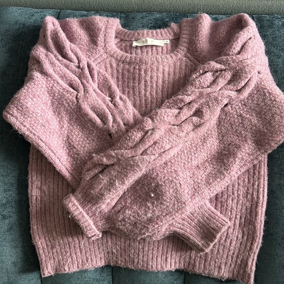 Astr the Label heavy knit sweater with puff sleeves - Picture 5 of 8